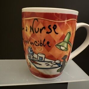 Nurses Occupation Job History & Heraldry Coffee Tea Cup Mug